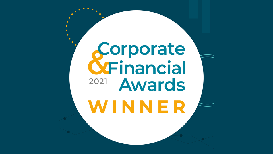Success at the Corporate & Financial Awards for Big Button